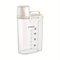Hermetic Pot Cup Meter Beak Doser Kitchen Anti-Meds Multipurpose Laundry Practical Storage Compact Organizer