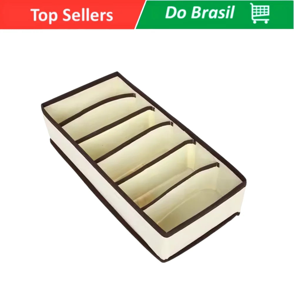 6 Division Drawer Drawer Organizer Portable Clothes Folding Clothes Interior and Objects