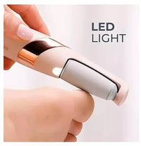 Lixa Elétrica para Pés Recarregável 360°