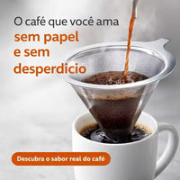 Filtro Permanente para Café 103 em Aço Inox Reutilizável