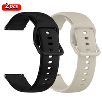 Strap For Amazfit GTS 2/4/3/GTS 2/4 Mini/GTR 4/2/2e 20mm/22mm Watch Silicone Sport Bracelet Amazfit bip 6 5 3/u pro Series bands