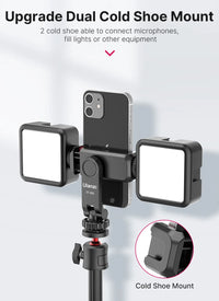 Ulanzi ST-06S Vertical Shooting Phone Mount Holder DSLR Camera Monitor Mount Tripod Mount Clamp for Smartphone Video Vlog