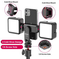 Ulanzi ST-06S Vertical Shooting Phone Mount Holder DSLR Camera Monitor Mount Tripod Mount Clamp for Smartphone Video Vlog