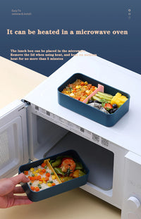 Portable Stainless Steel Thermal Lunch  Box For Kids School Microwave Box Thermal Lunch Box Salad Fruit Food Container Box
