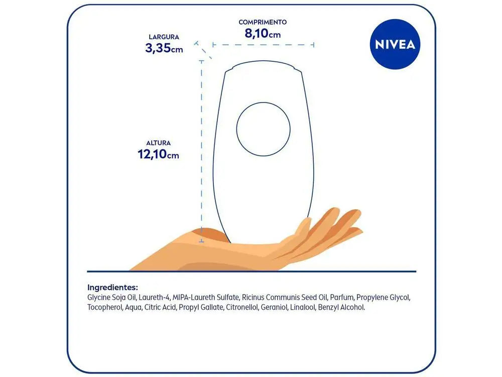 Nivea Natural Oil Liquid Body Soap