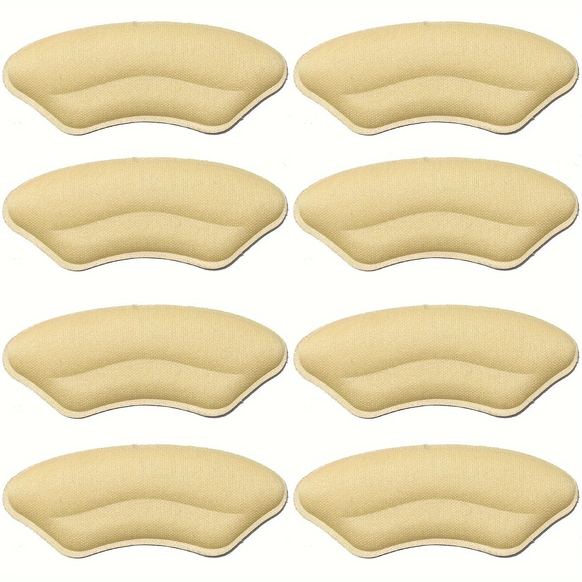Kit com 8 Protetores de Calcanhar Autoadesivos para Sapatos
