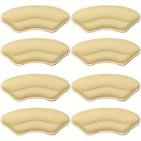 Kit com 8 Protetores de Calcanhar Autoadesivos para Sapatos