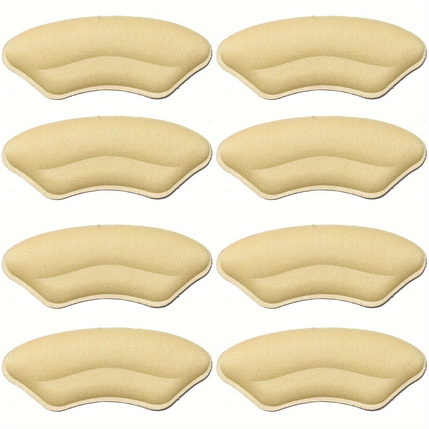 Kit com 8 Protetores de Calcanhar Autoadesivos para Sapatos