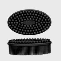 Exfoliating Sponge Dead Body Scrubber Skin Head Washing Brush Comb Silicone Bristle Bath Brush Scalp Massager Bath Tool Hygienic