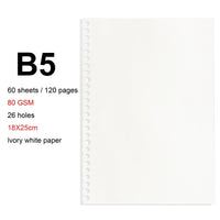 Folhas para Caderno de Disco e Fichário – Folhas Reposicionáveis