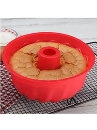Silicone Cake Mold Round Shape Oven Cake Mold Silicone Bread Pan 12 Holes Muffin Cupcake Baking Pans Resin Molds