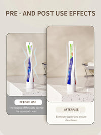 1PC Squeezing Toothpaste New Home Manual Spinning Toothpaste Facial Cleanser Skincare Products Hair Dye Oil Painting Paint