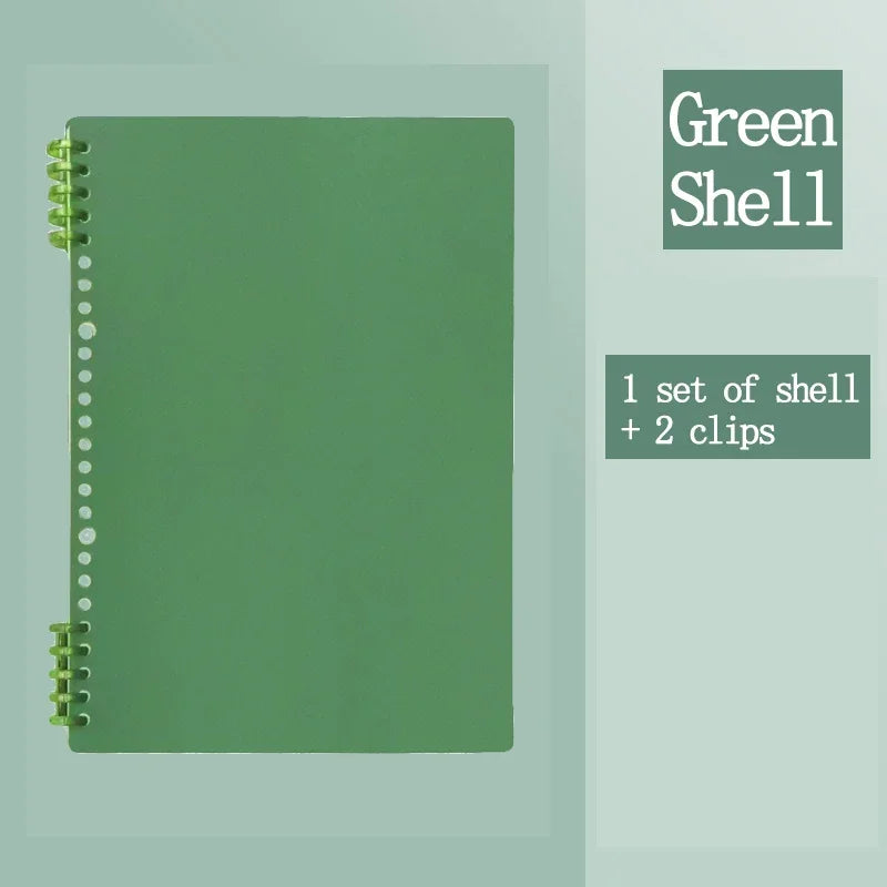 Caderno de Folhas Reposicionáveis com Capa Impermeável