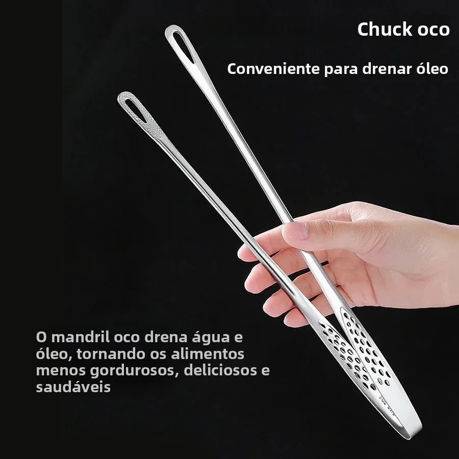 Pegador de Cozinha em Aço Inox Antiderrapante