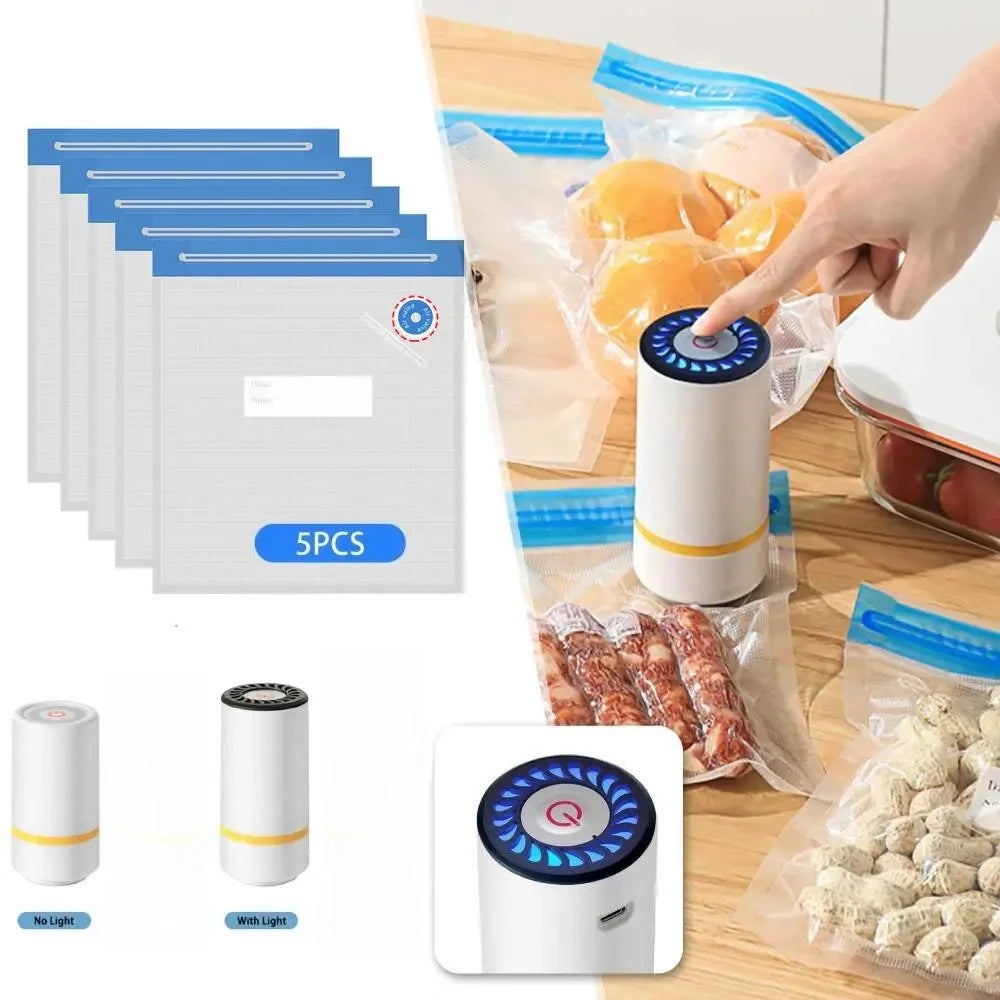 Universal Mason Jar Sealer Vacuum Kit BAP Free Vacuum Sealing Machine Food Storage Wear-Resistant for Wide Mouth Kitchen Gadgets