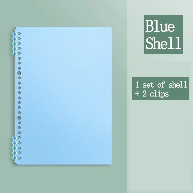 Caderno de Folhas Reposicionáveis com Capa Impermeável