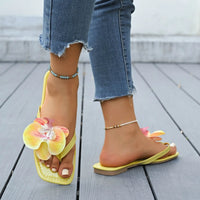 Sandália Feminina Casual com Bico Quadrado