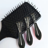 Comb Hair Brush Cleaner Plastic Handle Cleaning Brush Remover Embedded Beauty Tools Cleaning Products Cleaning Supplies