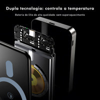 Magnetic Powerbank, Portable Charger, Power Bank, Portable Battery, Portable External Battery