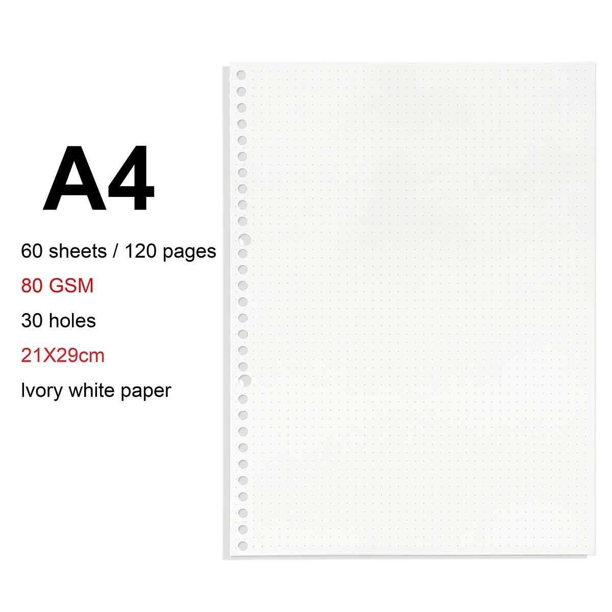 Folhas para Caderno de Disco e Fichário – Folhas Reposicionáveis
