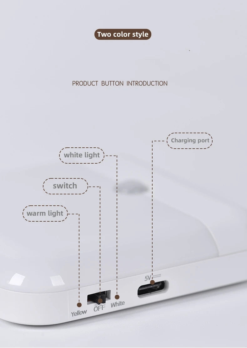 Luminária LED Inteligente com Sensor de Movimento