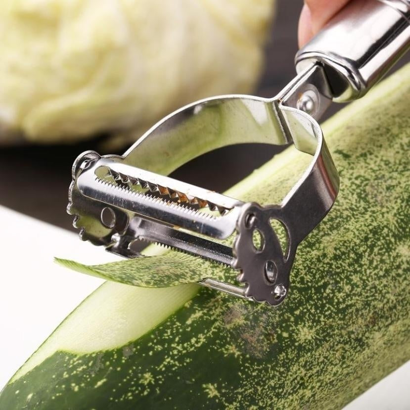Descascador e Fatiador Julienne em Aço Inox