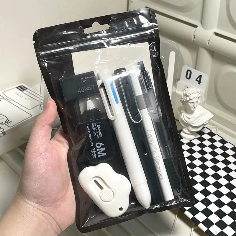 Kit de Papelaria Completo para Estudos e Escritório