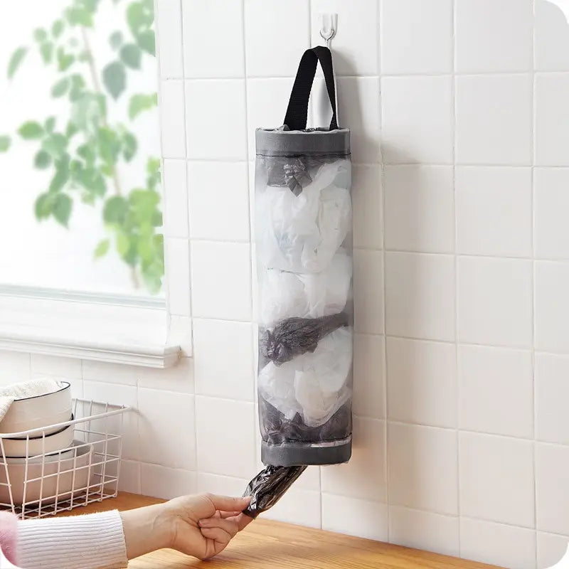 Organizador de Sacolas Plásticas para Parede