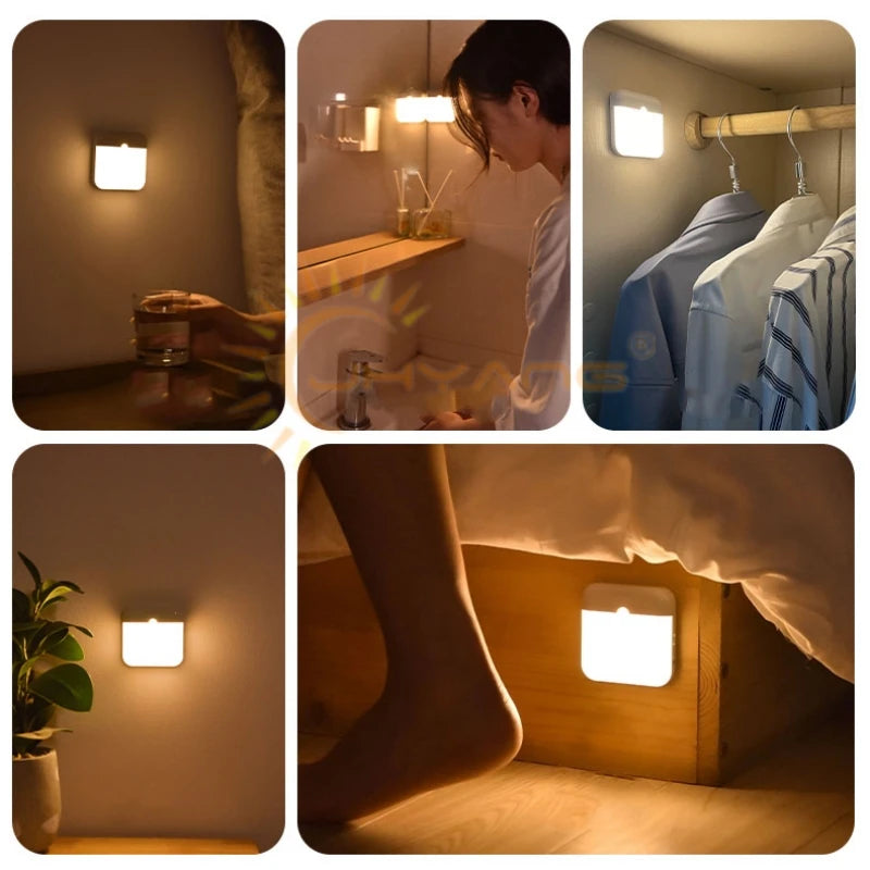 Luminária LED Inteligente com Sensor de Movimento