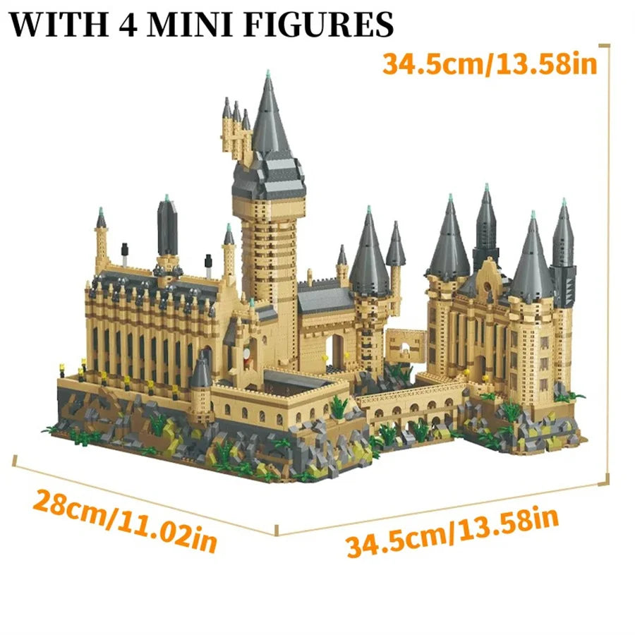 Kit de Construção Castelo Medieval em Blocos de Montar