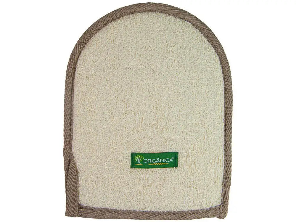 Luva de Banho Orgânica SoftSpa Dupla Face