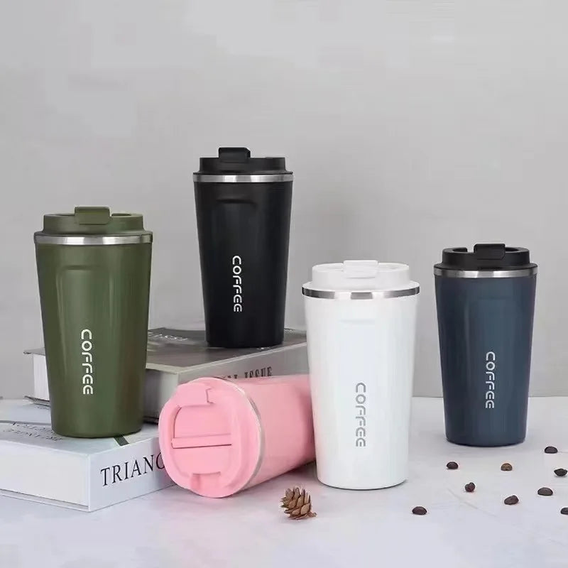 Copo Térmico em Aço Inoxidável 510ml com Tampa Antivazamento