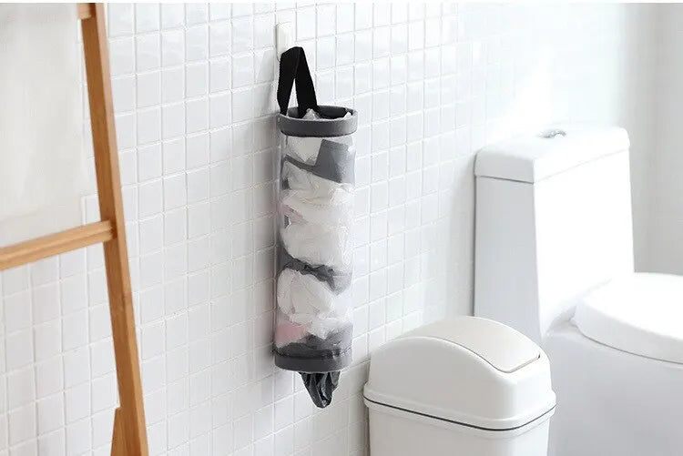 Organizador de Sacolas Plásticas para Parede