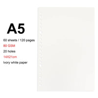 Folhas para Caderno de Disco e Fichário – Folhas Reposicionáveis
