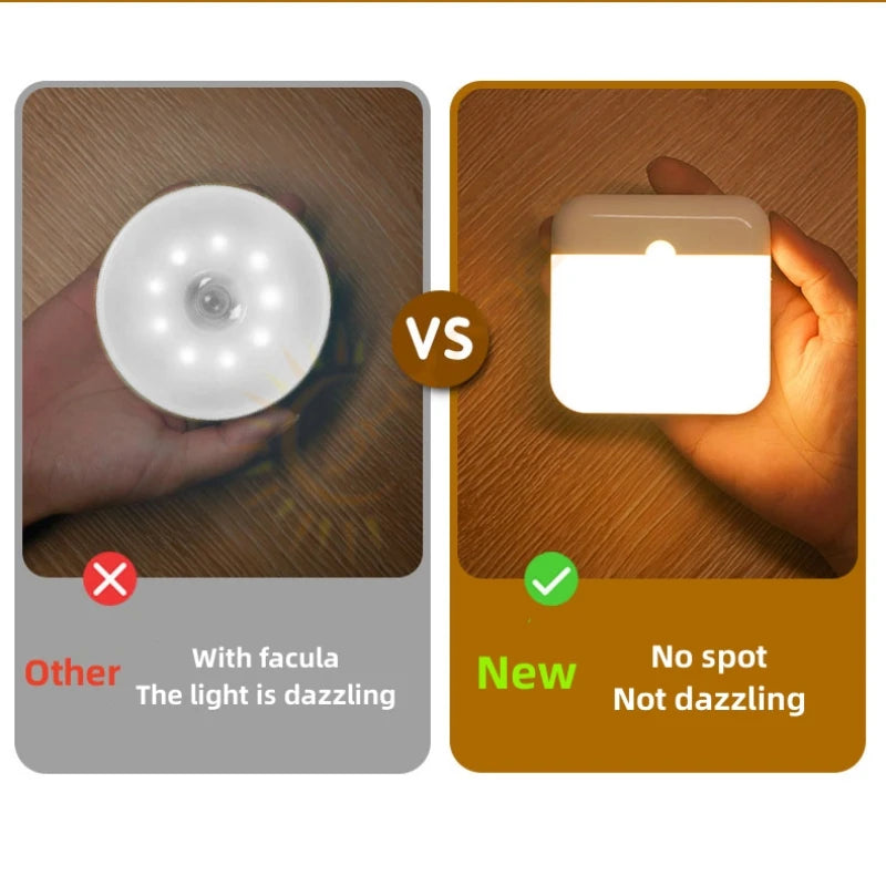 Luminária LED Inteligente com Sensor de Movimento