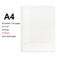 Folhas para Caderno de Disco e Fichário – Folhas Reposicionáveis