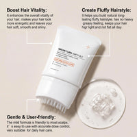 Volumizing Hair Serum Deep Nourish Care Repair Damaged Hair Roots Improve Scalp Environment Scalp Massager With Built-In Brush