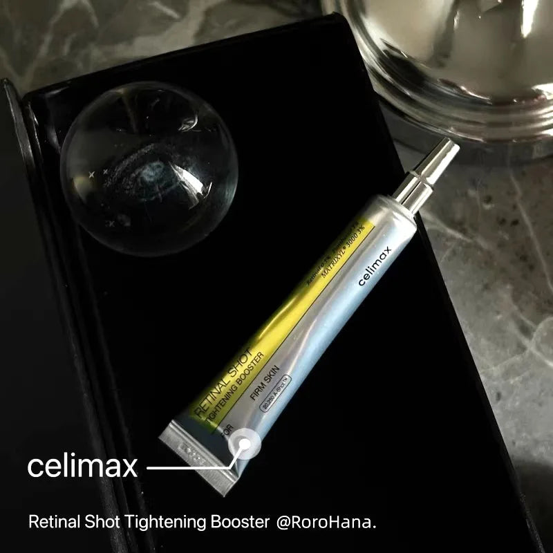 Korean Retinal Celimax Set Firming Enhancer Hydrating Shot Tightening Booster Face Cream Eye Serum Shrink Dark Circles Repair