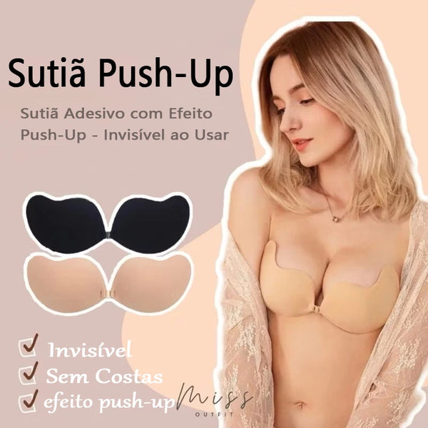 Sutiã Adesivo Invisível Push-Up