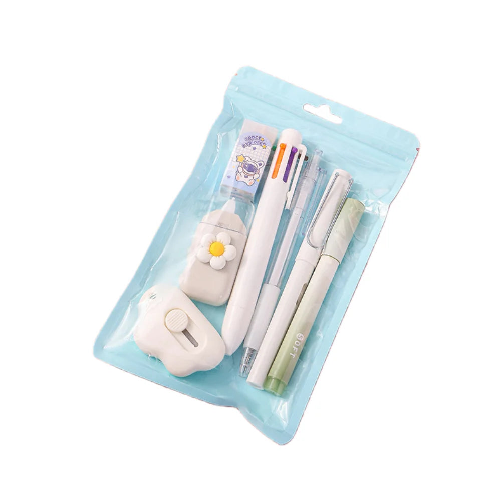 Kit de Papelaria 7 em 1