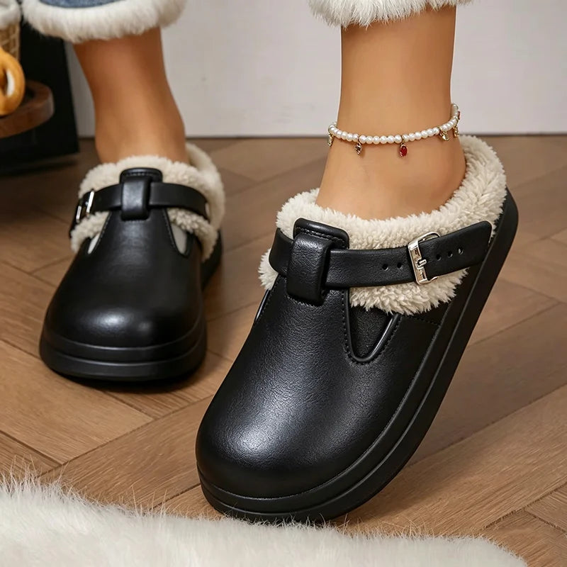 Pantufa  Feminina com Forro de Pelúcia