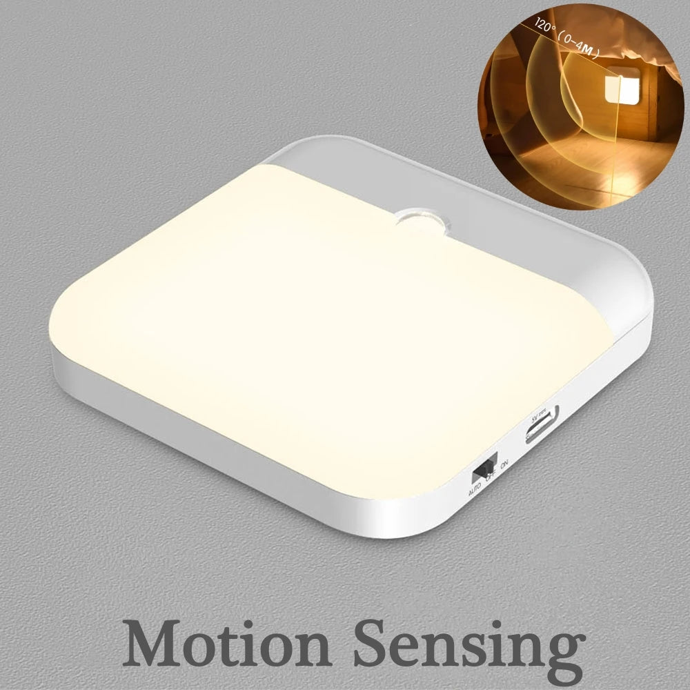 Luminária LED Inteligente com Sensor de Movimento