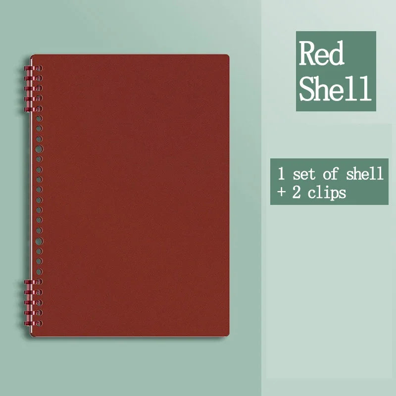 Caderno de Folhas Reposicionáveis com Capa Impermeável