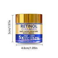 Creme Facial com Retinol, Colágeno e Ácido Hialurônico 60g
