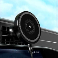 Magnetic Wireless Car Charger Air Vent Phone Holder Stand For iPhone 17 16 Pro Max 15 14 13 12 Fast Charging Cellphone Bracket