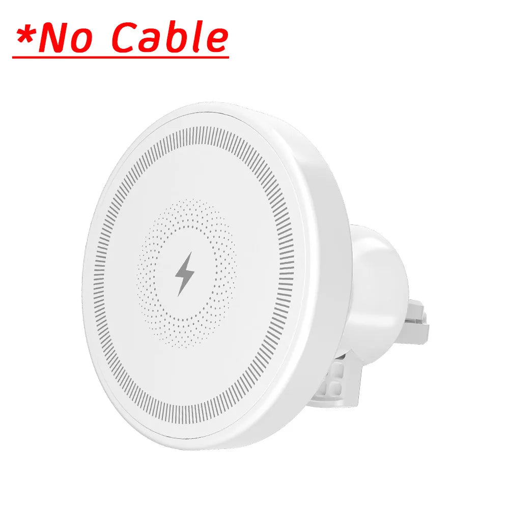 Magnetic Wireless Car Charger Air Vent Phone Holder Stand For iPhone 17 16 Pro Max 15 14 13 12 Fast Charging Cellphone Bracket