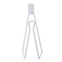 Toilet Paper Holder - Easy Install Wall Mount Bathroom Tissue Roll Hanger with Painted Finish Space Saving No-Drill Design