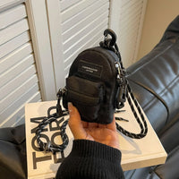 Mini Bolsa Porta-Moedas com Alça para Celular, Chaves e Fones