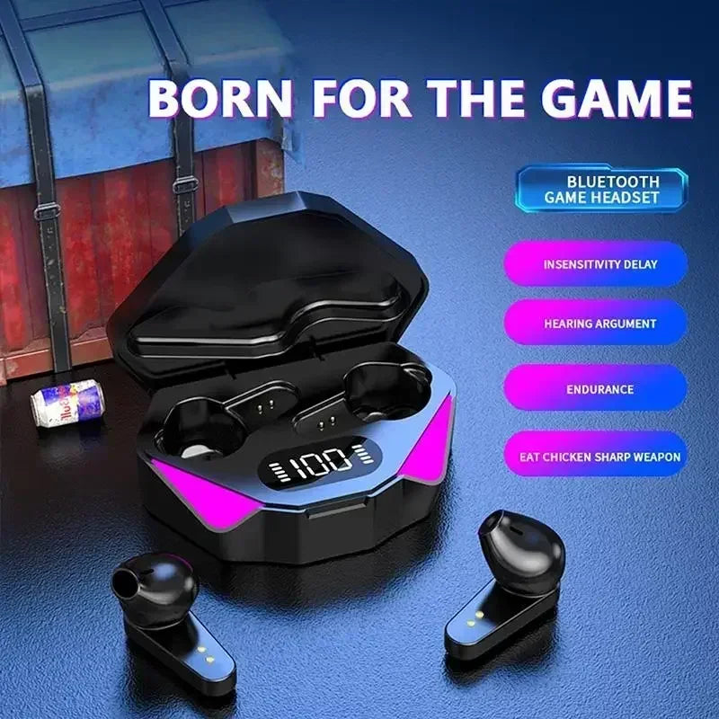 Fone Bluetooth TWS X15 Gamer com Baixa Latência