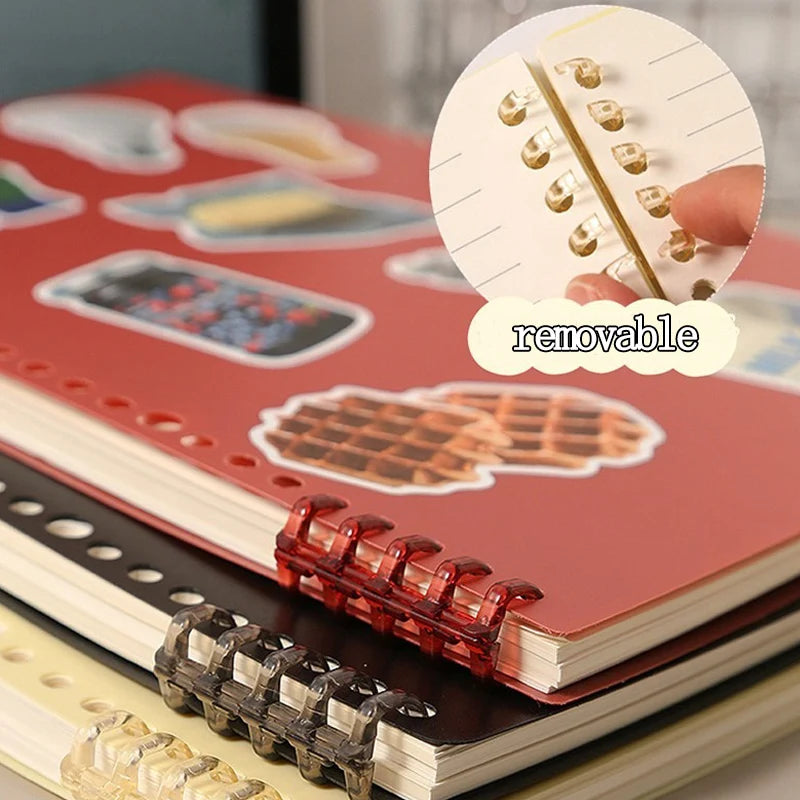 Caderno de Folhas Reposicionáveis com Capa Impermeável